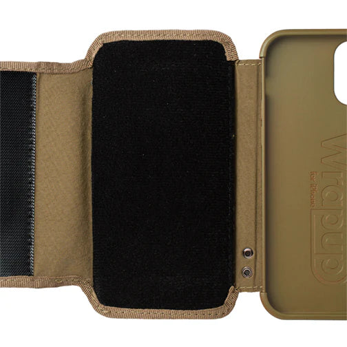 画像:面ファスナー(フラップ内部)