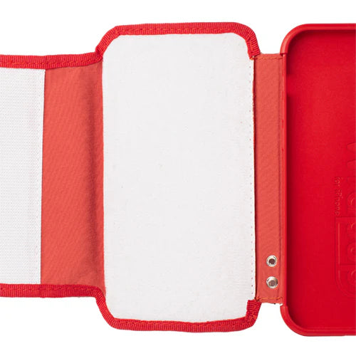 画像:面ファスナー(フラップ内部)